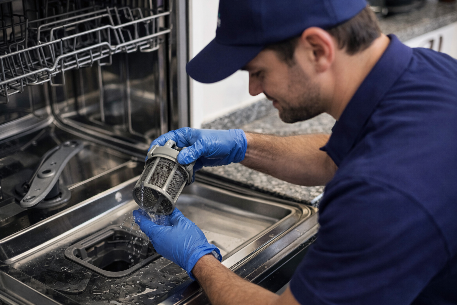 profilo bulaşık makinesi su boşaltmıyor